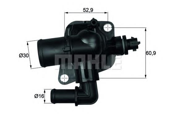 Obudowa termostatu Mahle Original TI15088 cena, od 35,61 USD