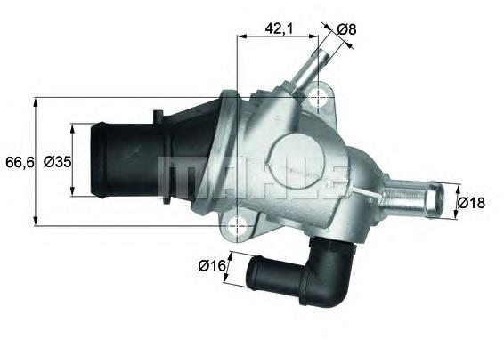 Do koszyka 0060653946 Fiat/Alfa/Lancia Termostat