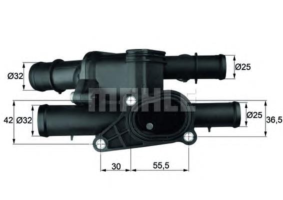 Obudowa termostatu Mahle Original TM1105 cena, od 43,45 USD