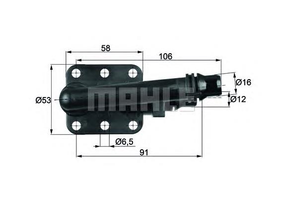 Termostat dodatkowy Mahle Original TO582 cena, od 33,43 USD