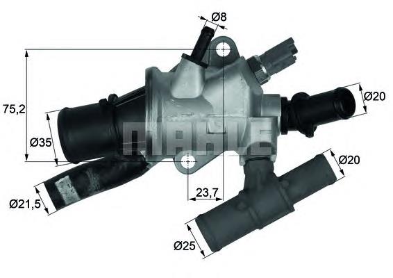 Obudowa termostatu 46813029 Fiat/Alfa/Lancia