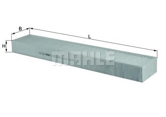 Filtr kabiny Mahle Original LA582 cena, od 22,54 USD