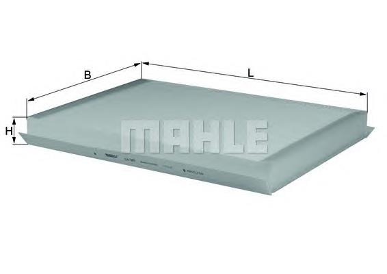 Filtr kabiny Mahle Original LA307 cena, od 10,50 USD