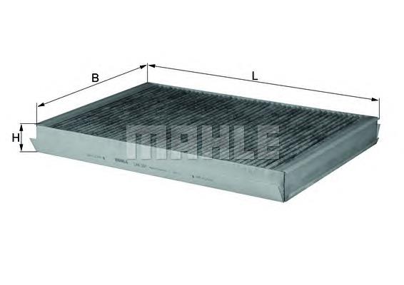 Filtr kabiny Mahle Original LAK307 cena, od 16,05 USD