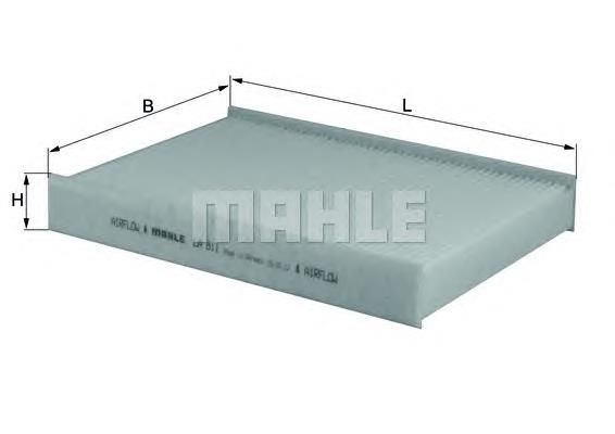 LA811 Mahle Original Filtr kabiny