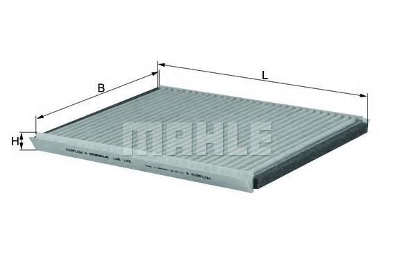 Filtr kabiny Mahle Original LAK143 cena, od 8,62 USD