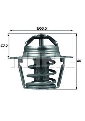 Termostat Mahle Original TX9189D cena, od 14,54 USD