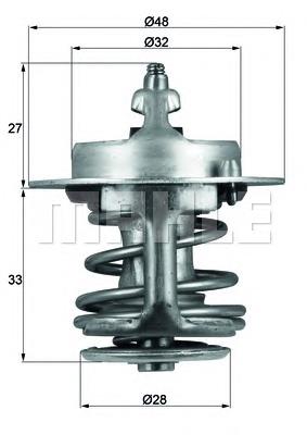 TH6484.88 Vernet termostat