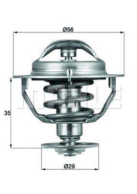 Termostat HKT ZB56TA82 cena, od 14,25 USD