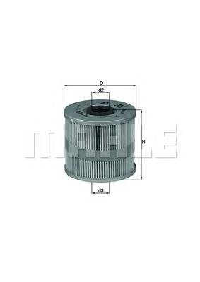 Filtr oleju Mahle Original OX122D cena, od 14,09 USD