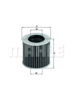 Filtr oleju Mahle Original OX414D1 cena, od 7,89 USD