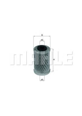 Filtr oleju OX115 Mahle Original