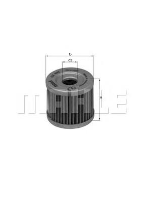 OX406 Mahle Original Filtr oleju
