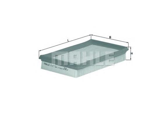 Filtr powietrza Mahle Original LX532 cena, od 7,79 USD