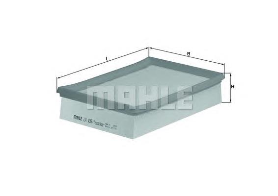 Filtr powietrza Mahle Original LX4351 cena, od 10,14 USD