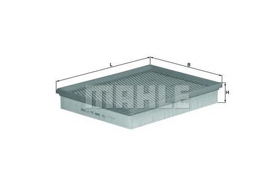 Filtr powietrza Mahle Original LX1758 cena, od 12,93 USD