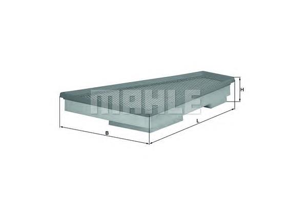 LX1663 Mahle Original Filtr powietrza