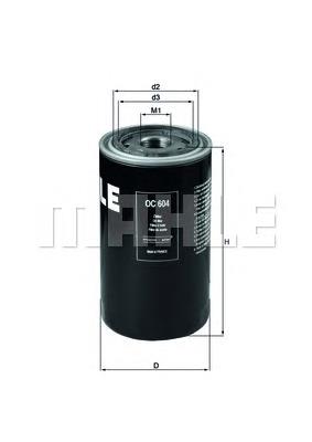 Filtr oleju Mahle Original OC604 cena, od 22,05 USD