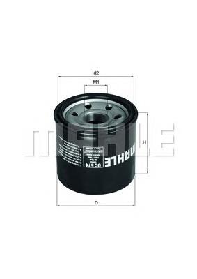 OC574 Mahle Original Filtr oleju