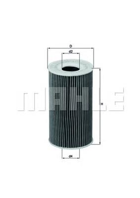 Do koszyka OX1281D Mahle Original Filtr oleju