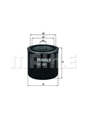 OC995 Mahle Original filtr oleju