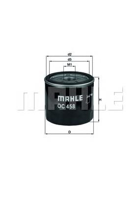 OC458 Mahle Original Filtr oleju