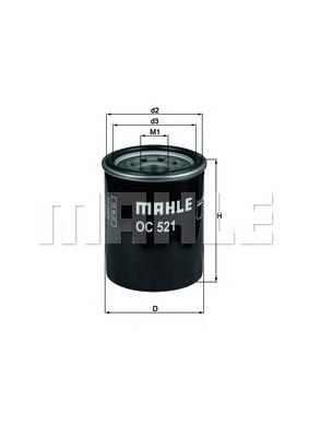 OC521 Mahle Original filtr oleju