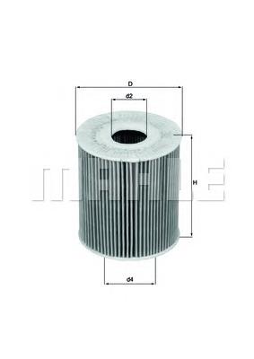 Filtr oleju Mahle Original OX175D cena, od 8,15 USD