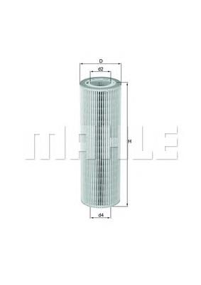 OX562D Mahle Original Filtr oleju