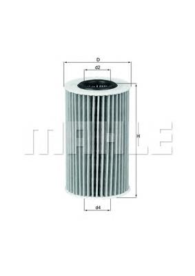 Filtr oleju Mahle Original OX554D1 cena, od 8,84 USD