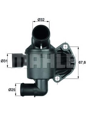 BBT397 Borg&beck termostat