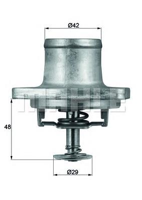 Termostat TI4880D Mahle Original