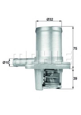 7700868980 Renault (RVI) Termostat