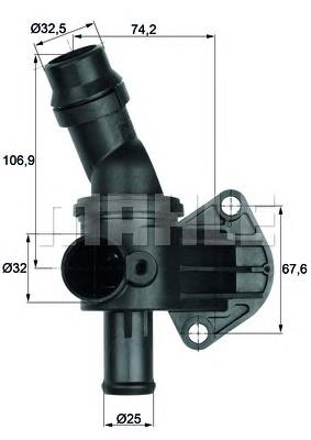 Termostat Mahle Original TI887 cena, od 27,55 USD