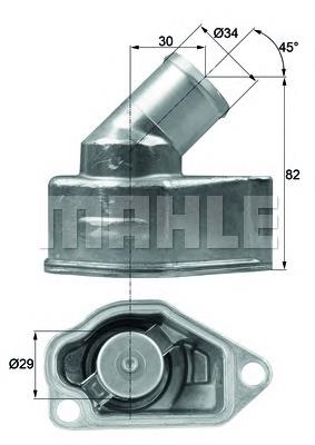 Termostat TI992 Mahle Original