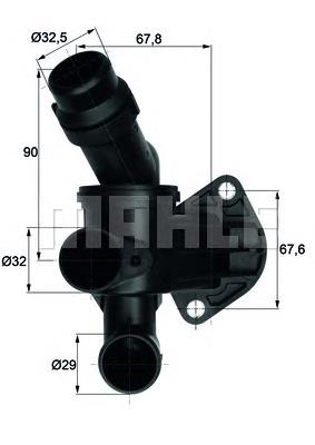 Termostat Mahle Original TI787 cena, od 27,15 USD