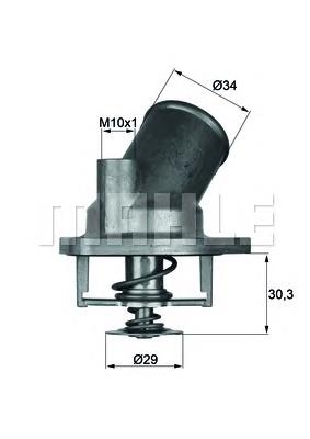 TI 2 92 Mahle Original termostat