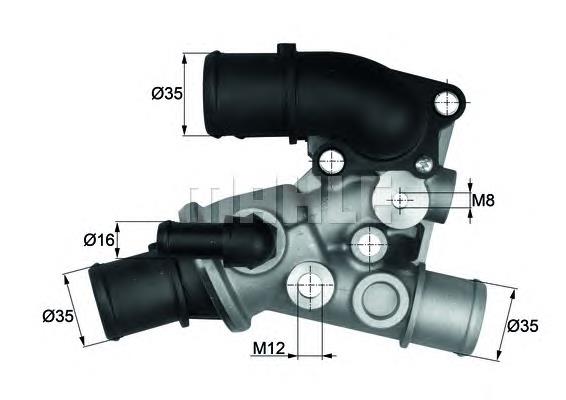 Termostat TI9080D Mahle Original