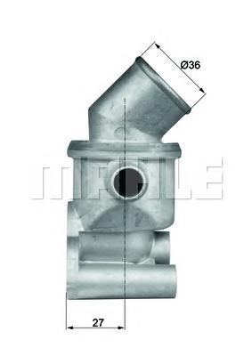 Obudowa termostatu Seat Ibiza 1 021A