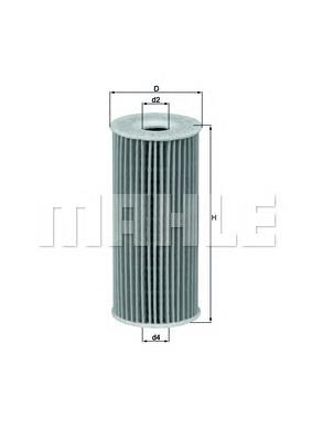 Filtr oleju Mahle Original OX201D cena, od 7,71 USD