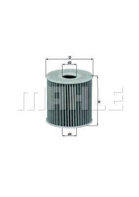 Filtr oleju Mahle Original OX192D cena, od 8,51 USD