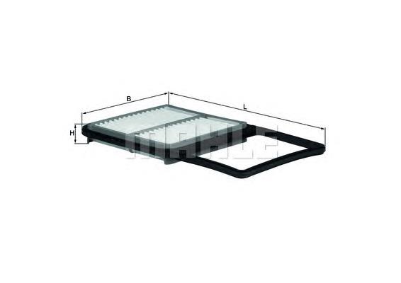 Filtr powietrza Mahle Original LX2678 cena, od 11,72 USD