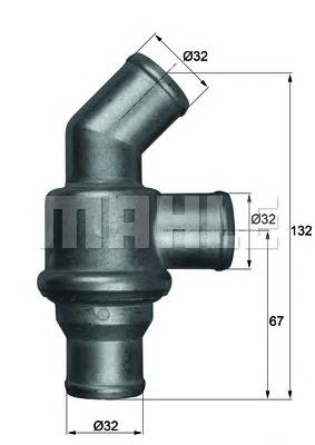 Termostat Mahle Original TH1680 cena, od 43,80 USD