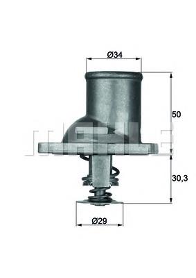 Termostat Mahle Original TI192 cena, od 15,32 USD