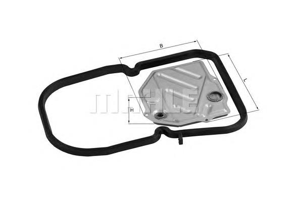 Filtr automatycznej skrzyni biegów 21010 Metalcaucho