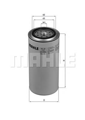 Do koszyka KC75 Mahle Original Filtr paliwa