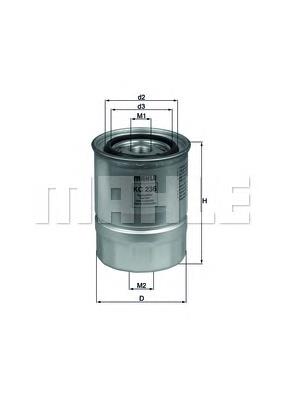 Filtr paliwa Mahle Original KC236 cena, od 12,35 USD