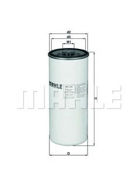 Filtr paliwa Mahle Original KC300 cena, od 43,40 USD
