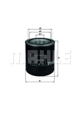 Do koszyka AL24 Mahle Original Filtr osuszacza powietrza (separatora oleju/wilgoci) (TRUCK)