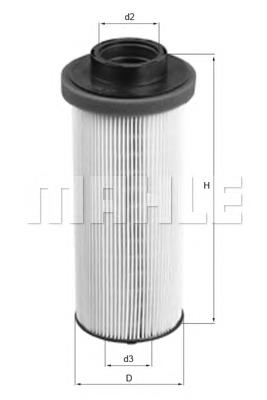 Filtr paliwa Mahle Original KX262D cena, od 25,35 USD